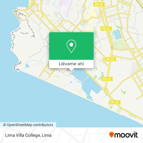 Mapa de Lima Villa College