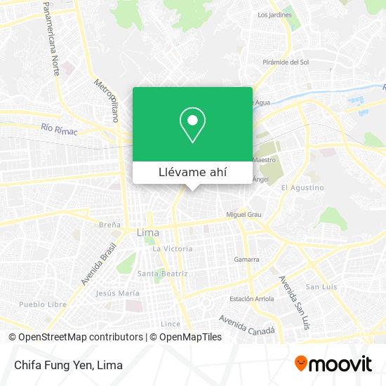 Mapa de Chifa Fung Yen