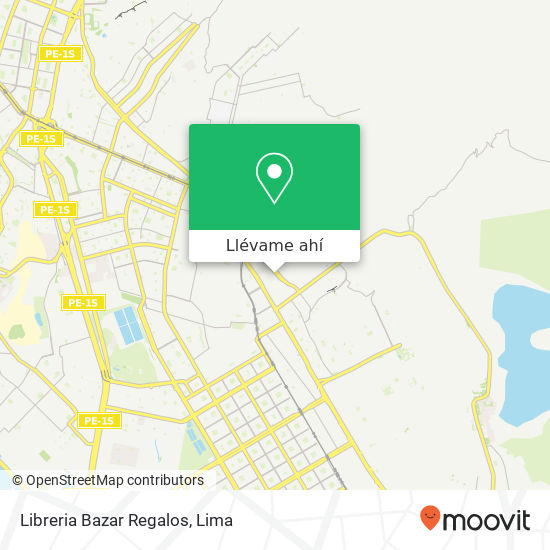 Mapa de Libreria Bazar Regalos