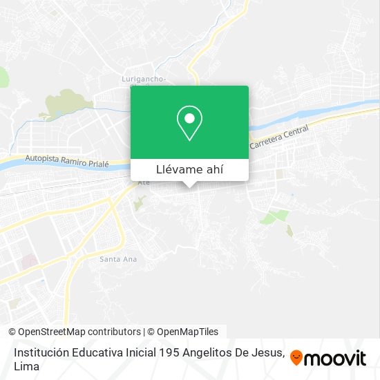 Mapa de Institución Educativa Inicial 195 Angelitos De Jesus