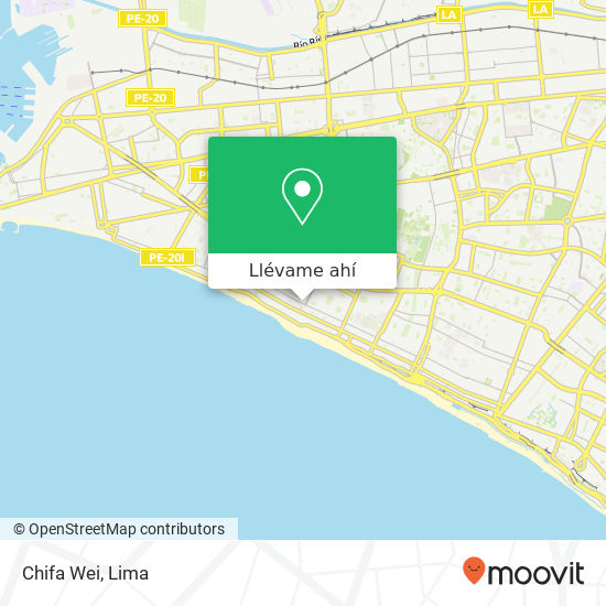 Mapa de Chifa Wei