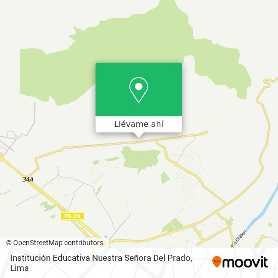 Mapa de Institución Educativa Nuestra Señora Del Prado
