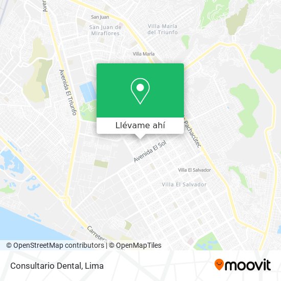Mapa de Consultario Dental