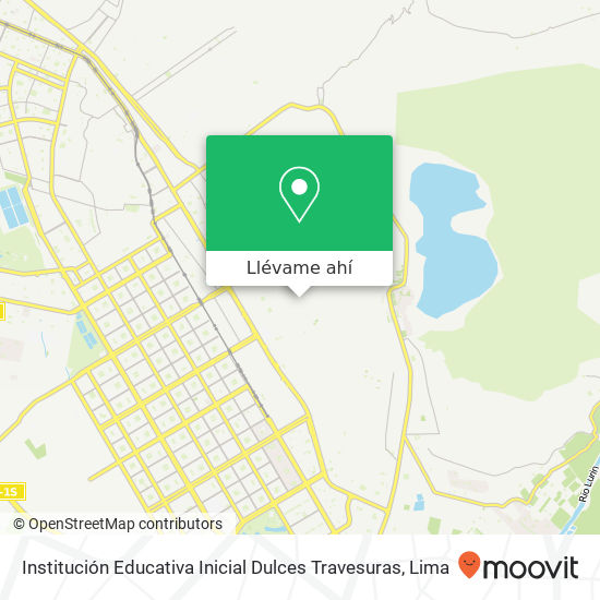 Mapa de Institución Educativa Inicial Dulces Travesuras