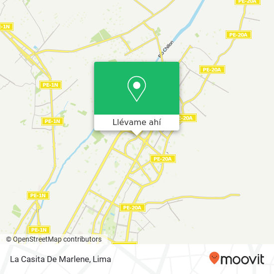 Mapa de La Casita De Marlene