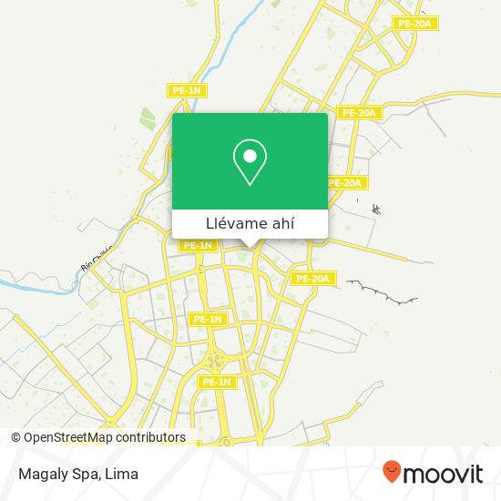 Mapa de Magaly Spa