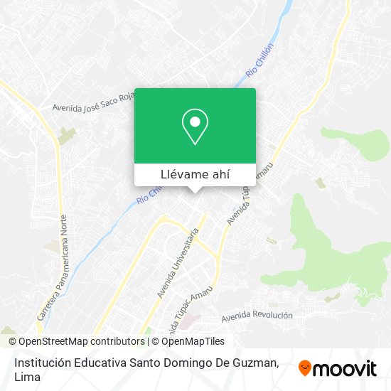 Mapa de Institución Educativa Santo Domingo De Guzman