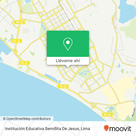 Mapa de Institución Educativa Semillita De Jesus