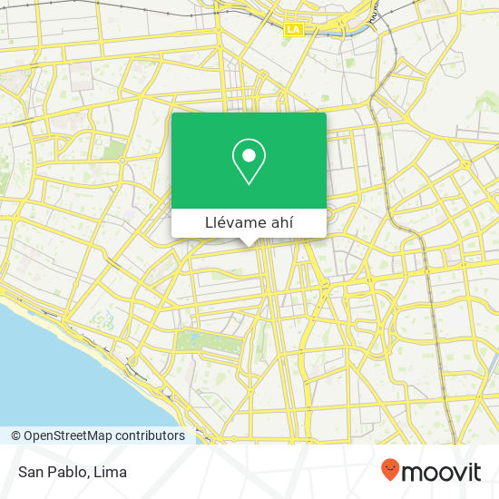 Mapa de San Pablo