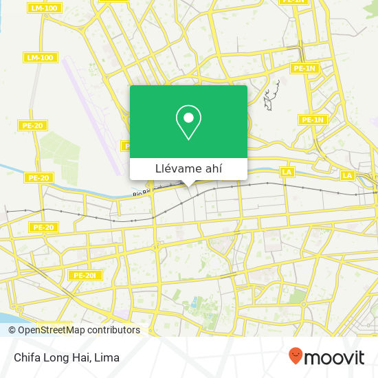 Mapa de Chifa Long Hai