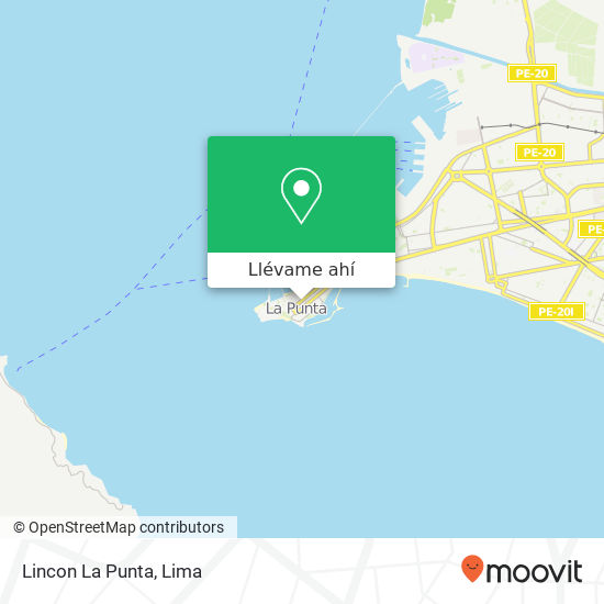 Mapa de Lincon La Punta
