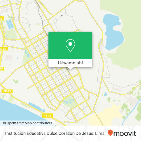 Mapa de Institución Educativa Dulce Corazon De Jesus