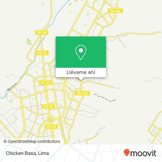Mapa de Chicken Basa