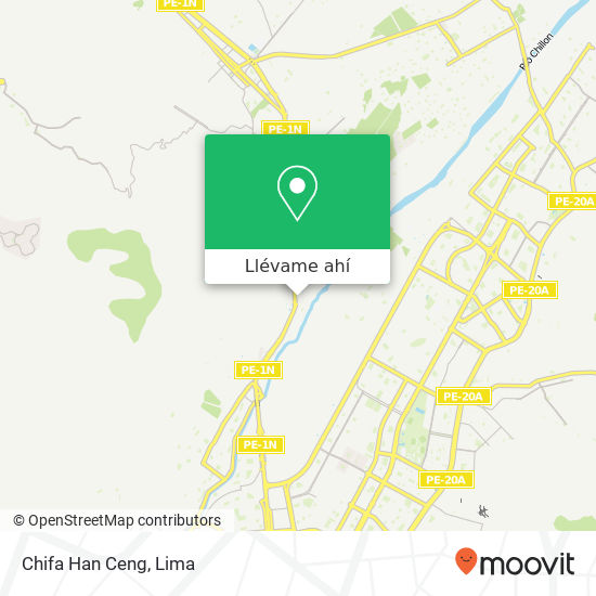 Mapa de Chifa Han Ceng