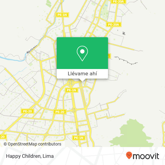 Mapa de Happy Children