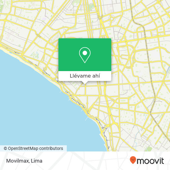 Mapa de Movilmax