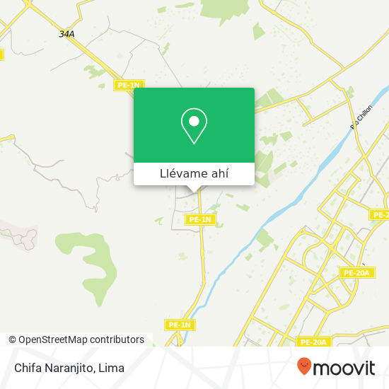 Mapa de Chifa Naranjito