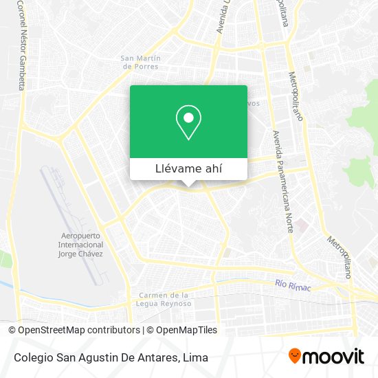 Mapa de Colegio San Agustin De Antares