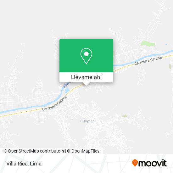 Mapa de Villa Rica