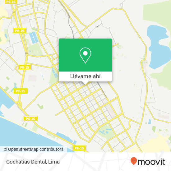 Mapa de Cochatias Dental