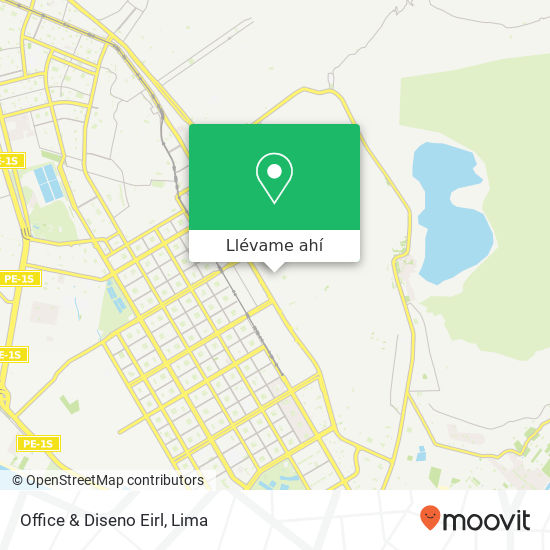 Mapa de Office & Diseno Eirl