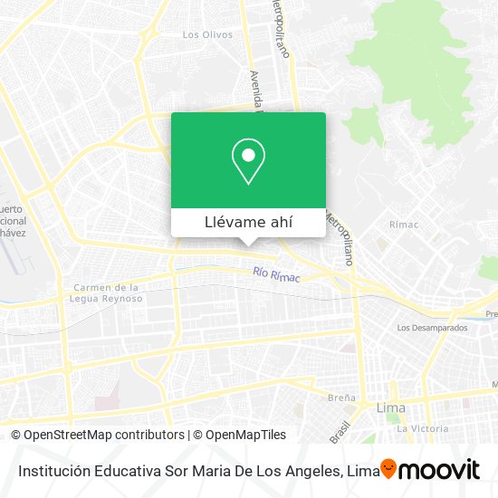 Mapa de Institución Educativa Sor Maria De Los Angeles