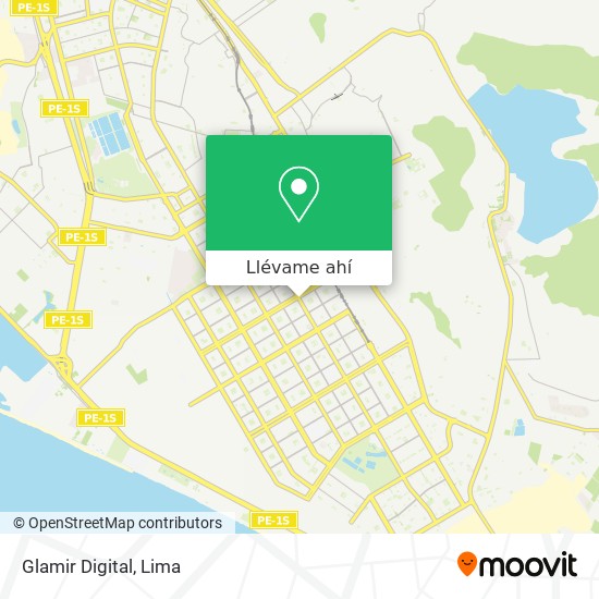 Mapa de Glamir Digital