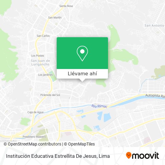 Mapa de Institución Educativa Estrellita De Jesus
