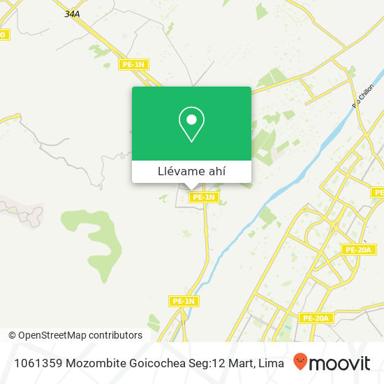 Mapa de 1061359 Mozombite Goicochea Seg:12 Mart