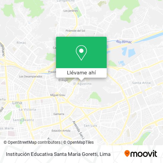 Mapa de Institución Educativa Santa Maria Goretti