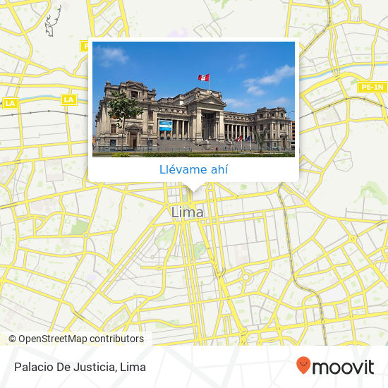 Mapa de Palacio De Justicia