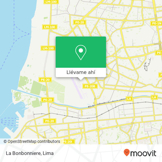 Mapa de La Bonbonniere