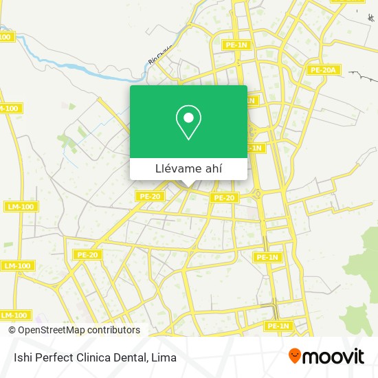 Mapa de Ishi Perfect Clinica Dental