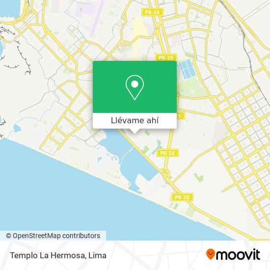 Mapa de Templo La Hermosa