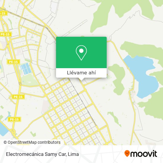 Mapa de Electromecánica Samy Car