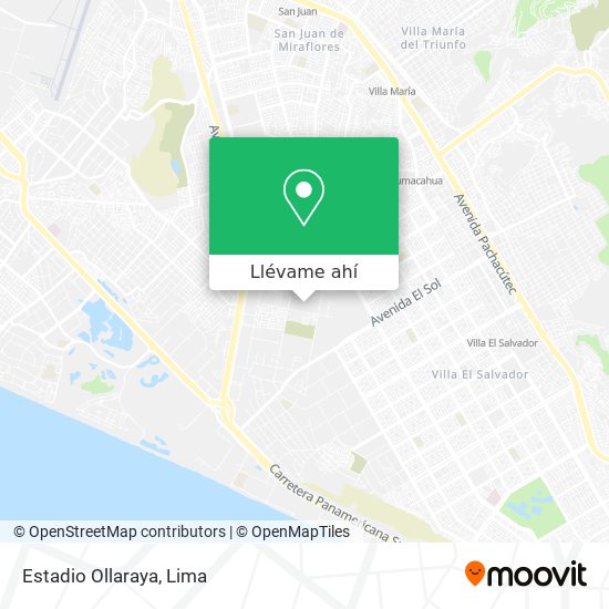 Mapa de Estadio Ollaraya