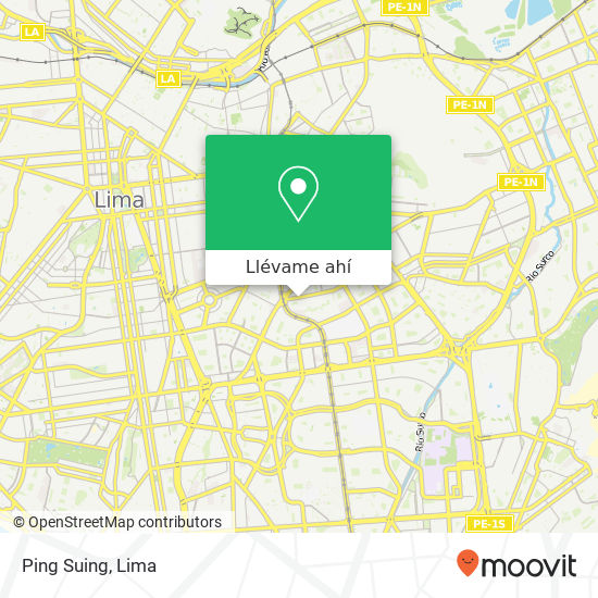 Mapa de Ping Suing