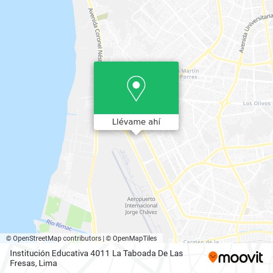 Mapa de Institución Educativa 4011 La Taboada De Las Fresas