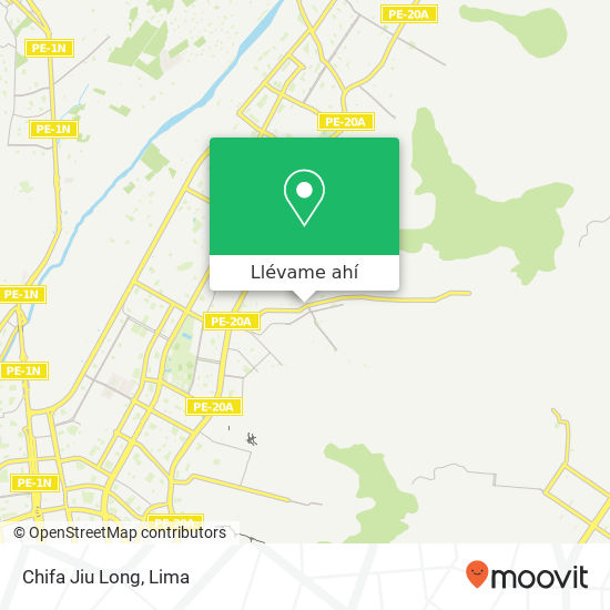 Mapa de Chifa Jiu Long