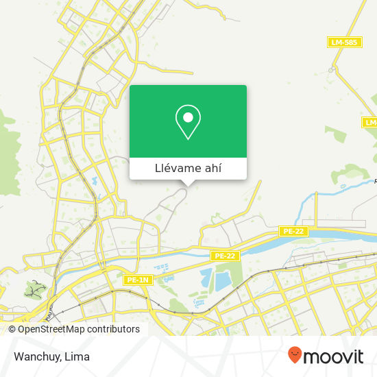 Mapa de Wanchuy