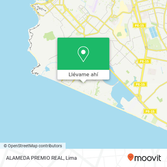Mapa de ALAMEDA PREMIO REAL