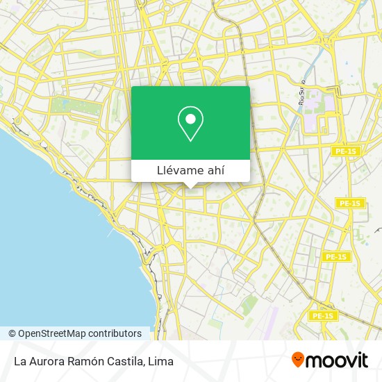Mapa de La Aurora   Ramón Castila