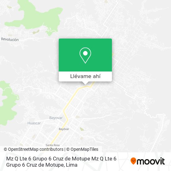 Mapa de Mz  Q  Lte  6  Grupo 6  Cruz de Motupe Mz  Q  Lte  6  Grupo 6  Cruz de Motupe