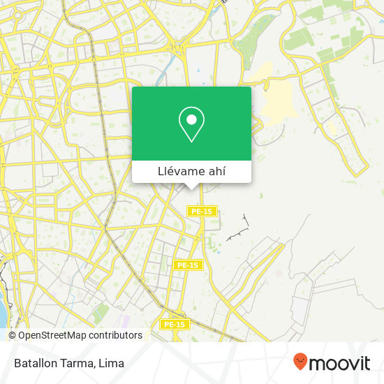 Mapa de Batallon Tarma