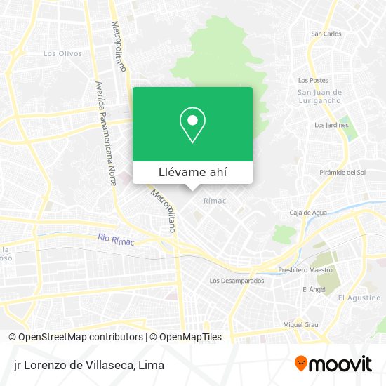 Mapa de jr Lorenzo de Villaseca