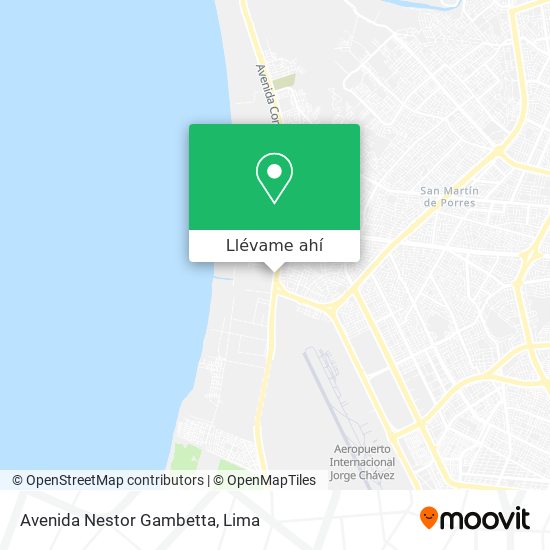 Mapa de Avenida Nestor Gambetta
