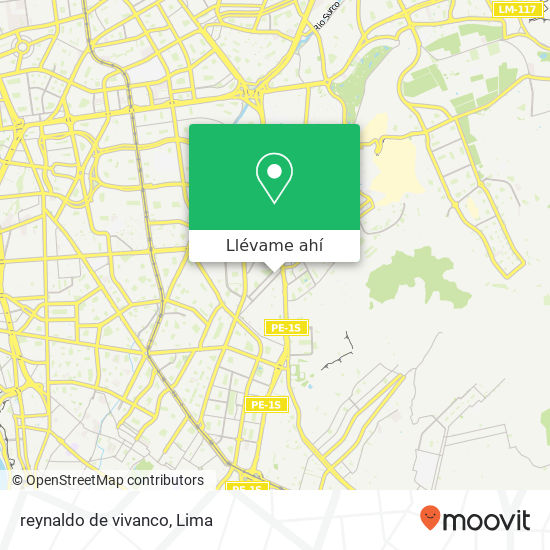 Mapa de reynaldo de vivanco