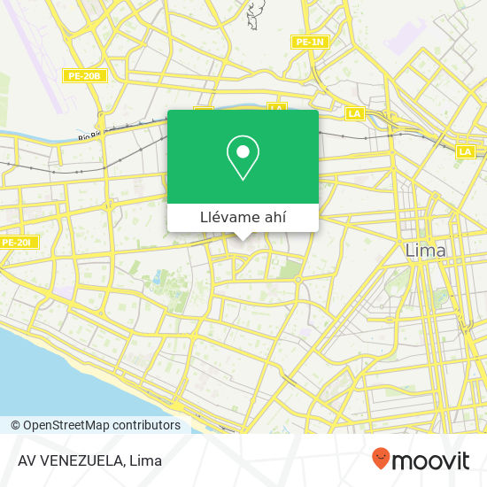 Mapa de AV  VENEZUELA