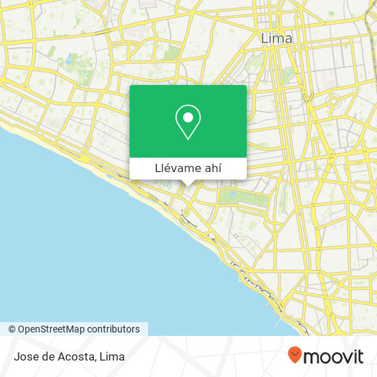 Mapa de Jose de Acosta