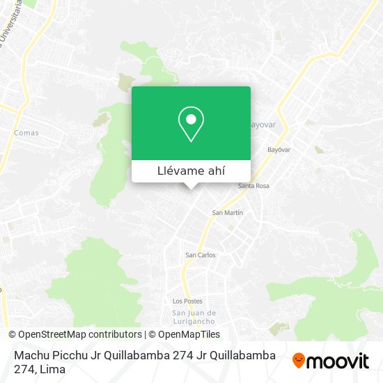 Mapa de Machu Picchu  Jr  Quillabamba 274 Jr  Quillabamba 274